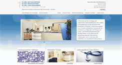 Desktop Screenshot of onkologie-allgaeu.com